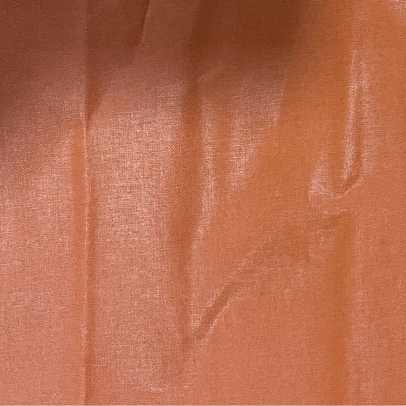 Orange Multicolor Cotton Floral Print Fabric Bundle - Picture 3 of 4